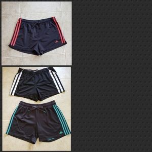 Adidas Shorts Lot, 3 Pairs Size Medium